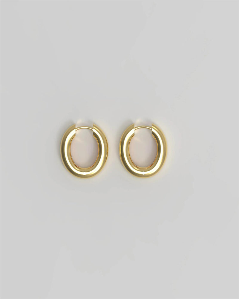 18K Chunky Hoop M