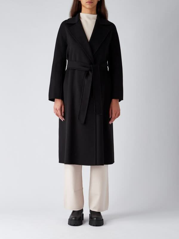 Cles - Wool, cashmere and silk wrap coat