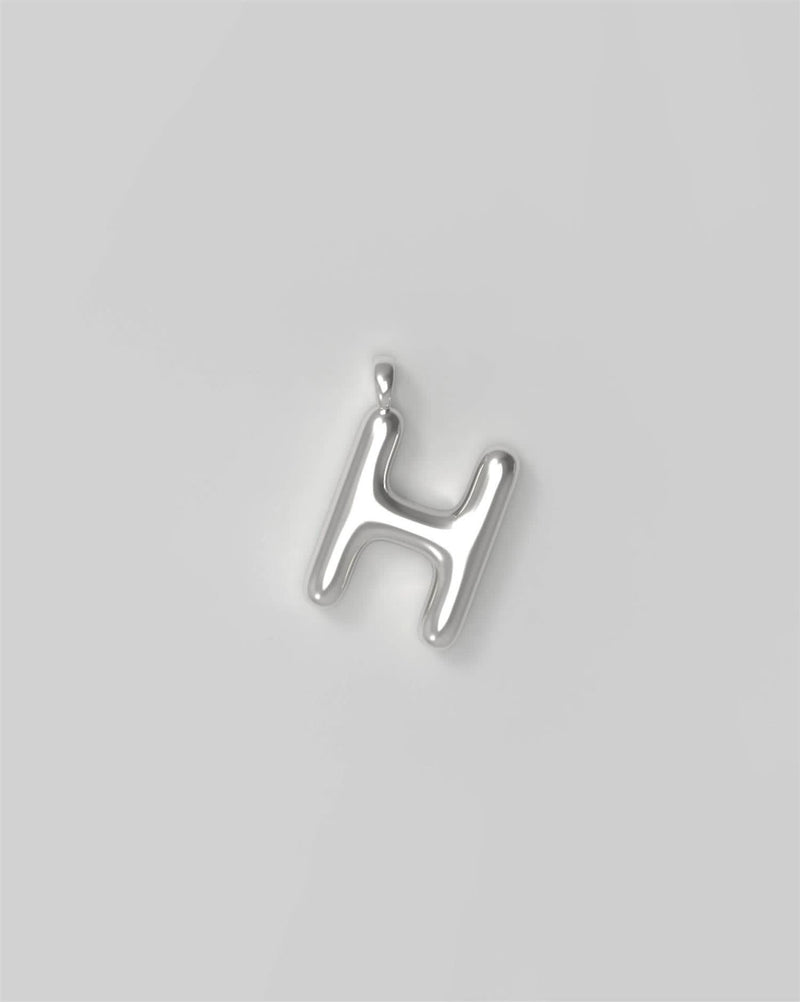 Letter Charms Small H