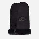 W Sheepskin Emb Mit