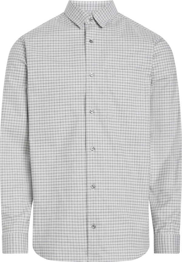 Soft Twill Mini Check Shirt