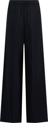 TENCEL LINEN WIDE LEG PANTS