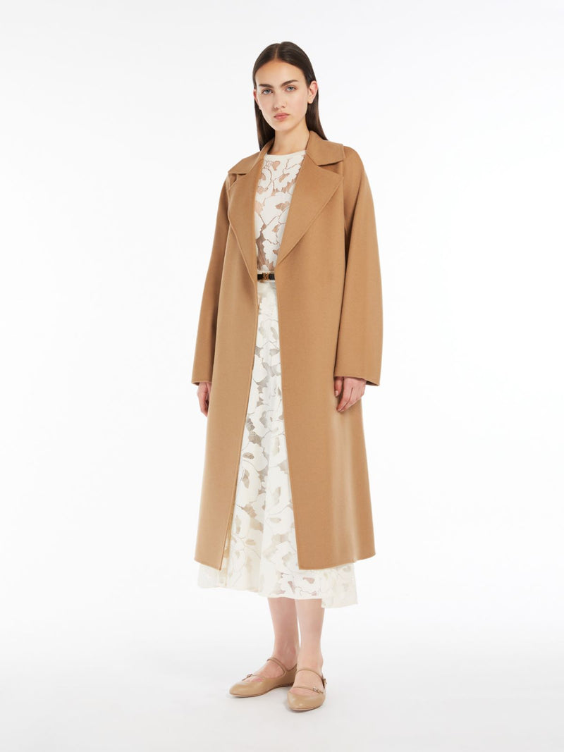 Cles - Wool, cashmere and silk wrap coat