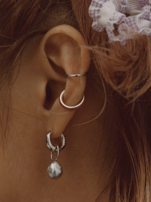 Twin Mini Ear Cuff Silver HP