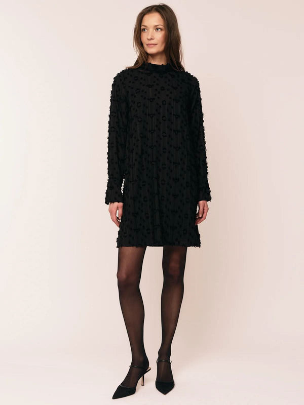 JULIA MOCK NECK DRESS