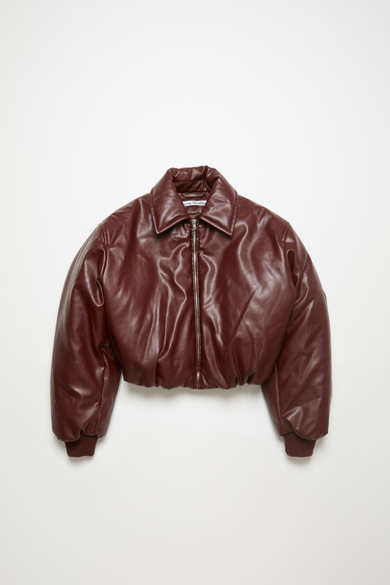 Coated Bomber Jacket