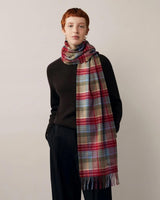 Mulberry Heritage Check Scarf