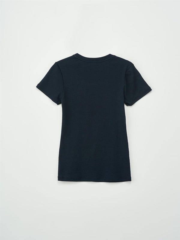 Roundneck Cotton Jersey Tee