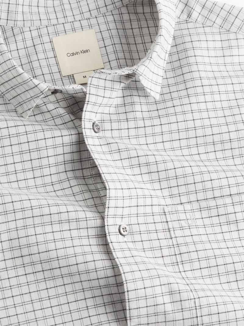 Soft Twill Mini Check Shirt