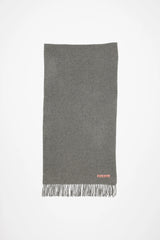 Fringe Wool Scarf - Narrow