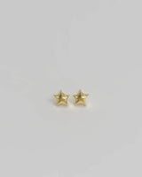 18K Star Ear Stud Plated