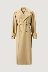 Wool Blend Trenchcoat