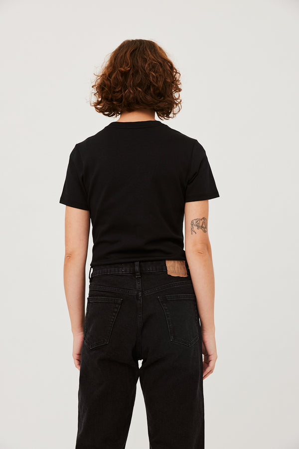 Roundneck Cotton Jersey Tee