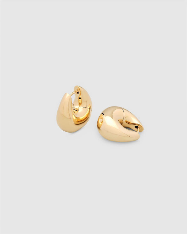 Bao Hoops Medium Gold