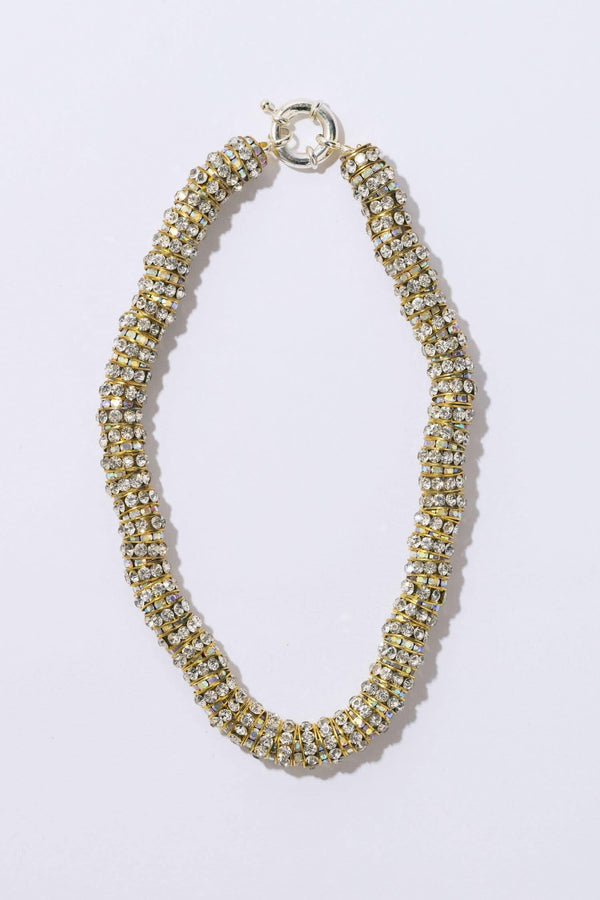 Fat Golden Diamond Necklace