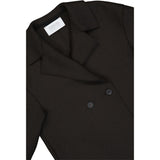 Women Dropped Shoulder D.B. Jacket Pressed Wool