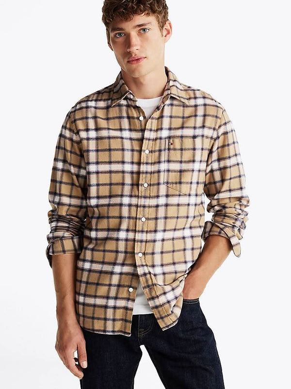 BRUSHED SHADOW CHECK RF SHIRT