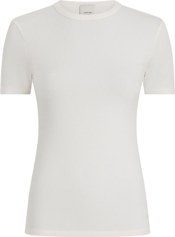 Slim Ribbed Modal T-shirt