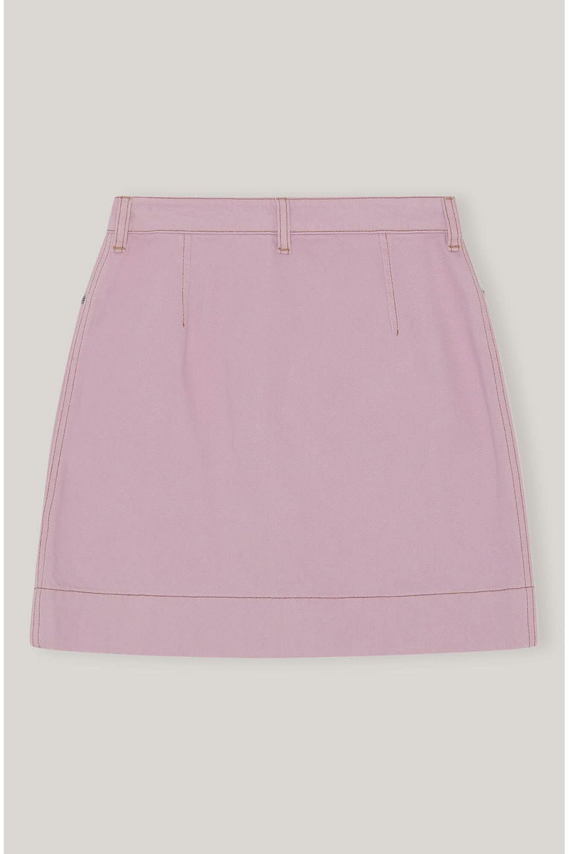 Overdyed Cutline Mini Skirt